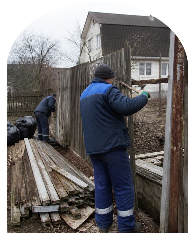 Демонтаж забора в Кирове по цене от 4663 р. | Метпроект-Кри